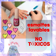 Esmalte Lavable Para Niños