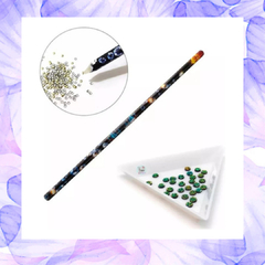 Lapiz de cera P/strass