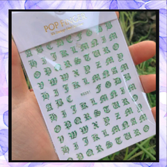Stickers Letras
