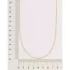 GARGANTILHA CORRENTE DE ELO 1X1 DIAMANTADO ESPELHADO -532384 - comprar online
