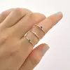 ANEL SOLITÁRIO MINIMALISTA DE PRATA 925 -160200