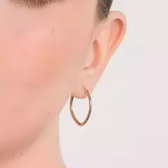 BRINCO ARGOLA OVAL - 526972 na internet