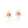 BRINCO INFANTIL FORMATO FLOR COM CRISTAL - 524292