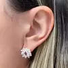 Brinco Flores com ZircôniaS Cristais– 90800
