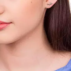 Brinco Ear Cuff Formado por 6 Estrelas Lisas - 522270 na internet