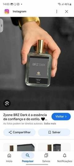 Perfume BRZ Dark Men Zyone -100ml - comprar online