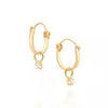 BRINCO ARGOLA COM CRISTAIS - 522959