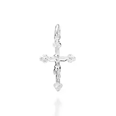 PINGENTE CRUCIFIXO EM PRATA MACIÇA 925 –840045 - comprar online