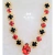 Cabedal de Luxo V - o par - Gota Preto e Vermelho - (cópia)
