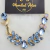 Cabedal de Luxo V Sereia Cauda Azul BB