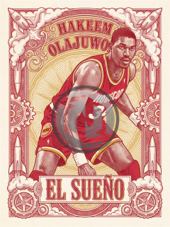Estampilla - Hakeem Holajiwon