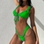 Conjunto sexy de biquíni feminino de duas peças