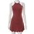 Mini vestido com pescoço sem costas feminino - comprar online