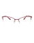 Óculos de Grau Vermelho Metal com Nylon Carmen Vitti CV0124 C2 - comprar online