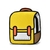 Mochila Escolar de Desenho 2D na internet