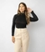 Blusa Manga Longa Canelada - comprar online