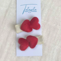 Suave Corazón clips par - comprar online