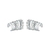 Piercing Fake Couch cravejado, banhado a Prata - comprar online