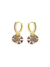 Argolinha flor dupla - comprar online