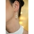 Brinco Gota cravejado longo - comprar online