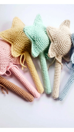 Estrellita Sonajero Crochet - comprar online