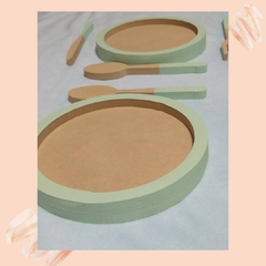 Set de plato y cubiertos(tenedor, cuchillo y cuchara) - comprar online