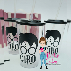 Vasos Transparentes Con diseños