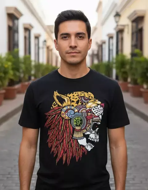 Playera Guerrero Jaguar AZTLÁN - comprar en línea