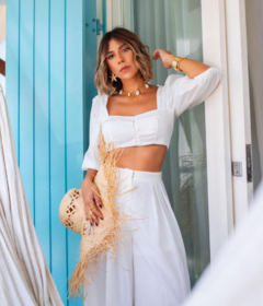 Cropped Manga Bufante - loja online