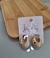 Brincos Argola Micro Zircônia - banho ouro 18 K - Katia Navarro Semi Jóias