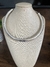 Choker Metal Folheado Prateado - comprar online