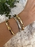 Pulseiras Semijoias banho ouro e Ródio - comprar online