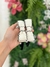 TIARA COM LAÇO EM TWEED OFF WHITE