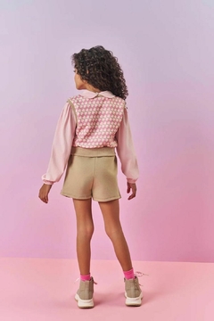 CONJUNTO CINTI SHORT SAIA E COLETE 12334 - comprar online