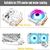 Wovibo-PC Computer Cooling Case Radiator, Fan Cooler, RGB, ARGB, PWM, 4Pin, 5V, - Pixel play