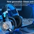 Wired Bass Stereo Headphones, Gaming Headsets, Over-Head Fone de ouvido, Laptop - comprar online