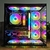 Imagem do Wovibo-PC Computer Cooling Case Radiator, Fan Cooler, RGB, ARGB, PWM, 4Pin, 5V,