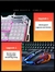 Teclado do jogo do teclado do gamer do rgb e do rato jogo de fone de ouvido back - comprar online