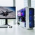 Imagem do Wovibo-PC Computer Cooling Case Radiator, Fan Cooler, RGB, ARGB, PWM, 4Pin, 5V,