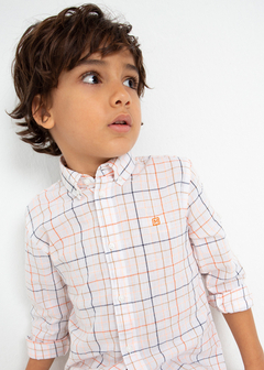 Camisa de manga larga estampada con algodón sostenible para niño - comprar en línea
