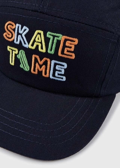 Gorra con motivo estampado en algodón para niño - keka moda infantil