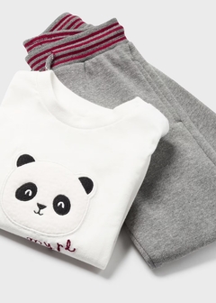 Pants con playera panda bebé en internet