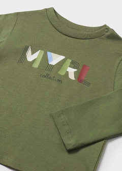 Playera básica letras bebé - comprar en línea