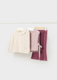 Conjunto 3 piezas bebé - keka moda infantil