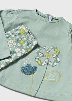 Conjunto 3 piezas flor bebé - comprar en línea