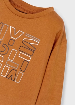 Playera letras básica niño - comprar en línea