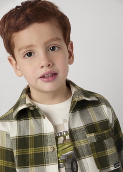 Sobrecamisa cuadros niño - comprar en línea