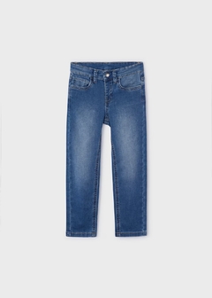 Pantalón de mezclilla entallado niño en internet