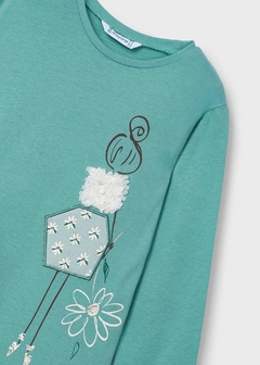Playera dibujo niña - comprar en línea