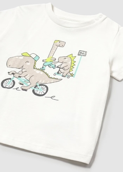 Playera dinosaurio bebé - keka moda infantil